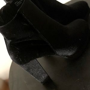 Black Suede Ankle Boots